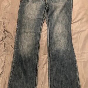 Ladies wide leg jeans
